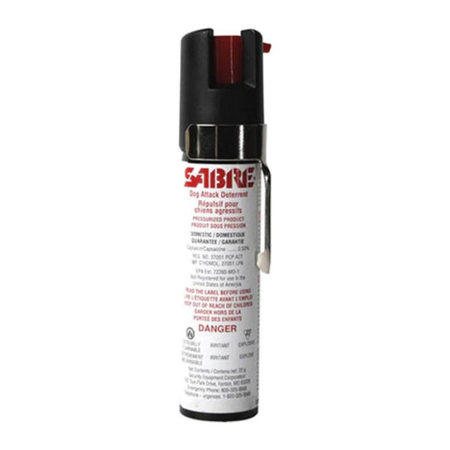 SABRE - 22g Dog Attack Deterrent Spray with Belt Clip