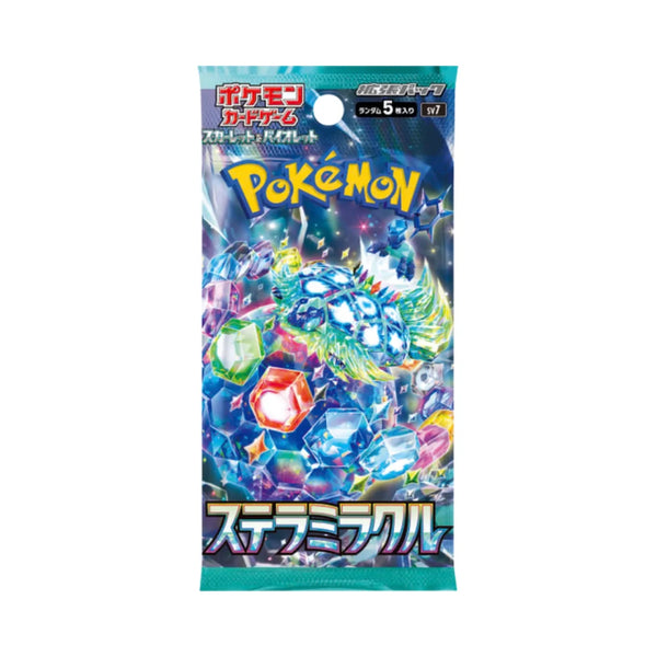 POKEMON  -  SCARLET & VIOLET  # SV7  -  STELLAR MIRACLE - BOOSTER PACK (JAPANESE)