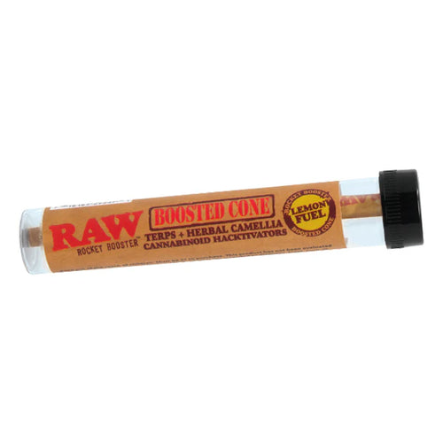 Raw Rocket Booster Terps + Herbal Camellia Pre Rolled Cones - Lemon Fuel