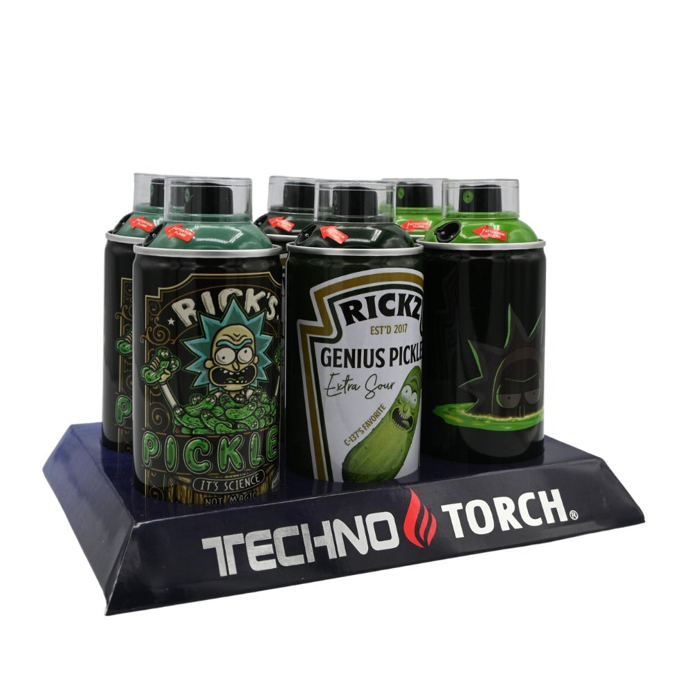 Techno Small Spray Can Torch Lighters - Pickles Plaza