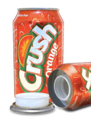 Crush Orange Stash Can