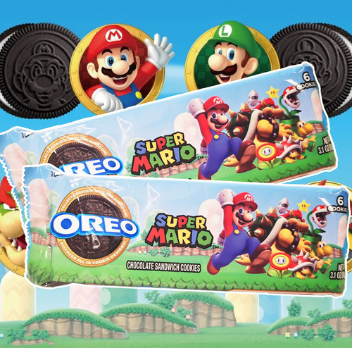 Oreo Double Stuff Super Mario Bros 3.1oz