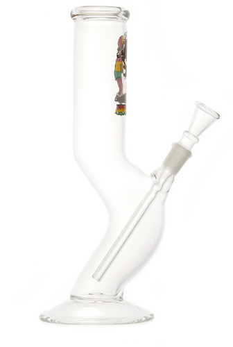 Glass Bong Rasta Little Ochie 10.5