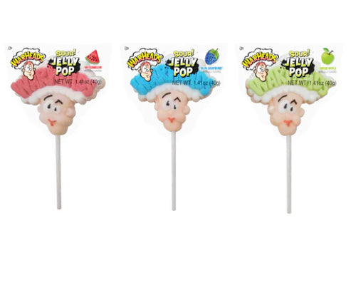 WarHeads Sour jelly Pops 141oz
