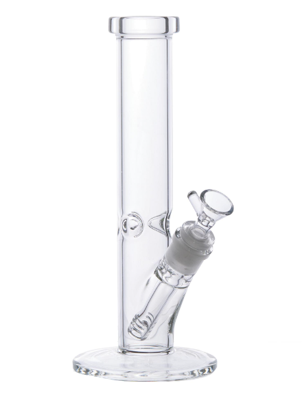 STRAIGHT TUBE GLASS BONG