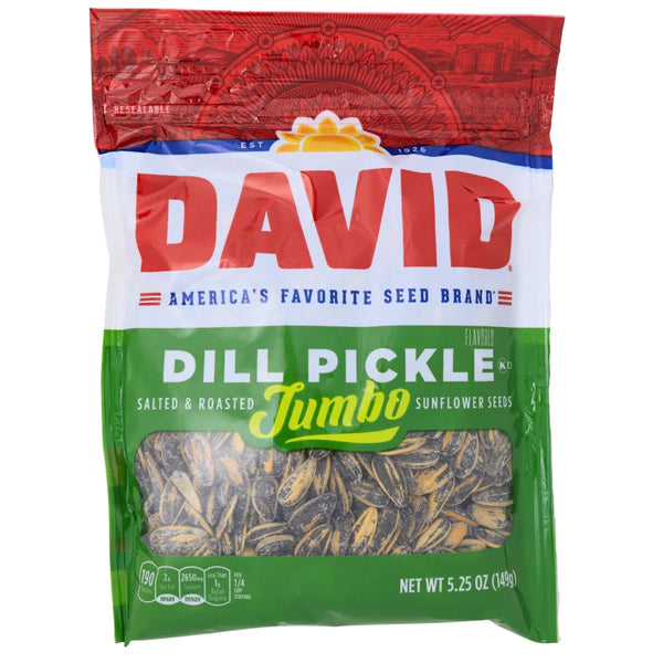 David Sunflower Jumbo Seeds - Dill Pickle 5.25oz