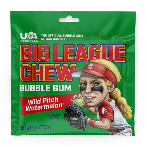 Big League Chew Wild Pitch Watermelon 60g