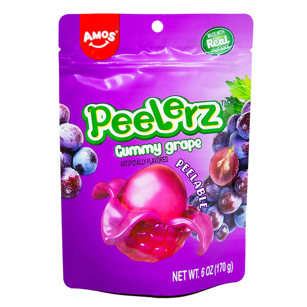 Amos Peelerz Gummy Grape 6oz