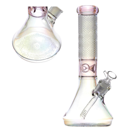 Glass Bong Bitter Hitter Pink