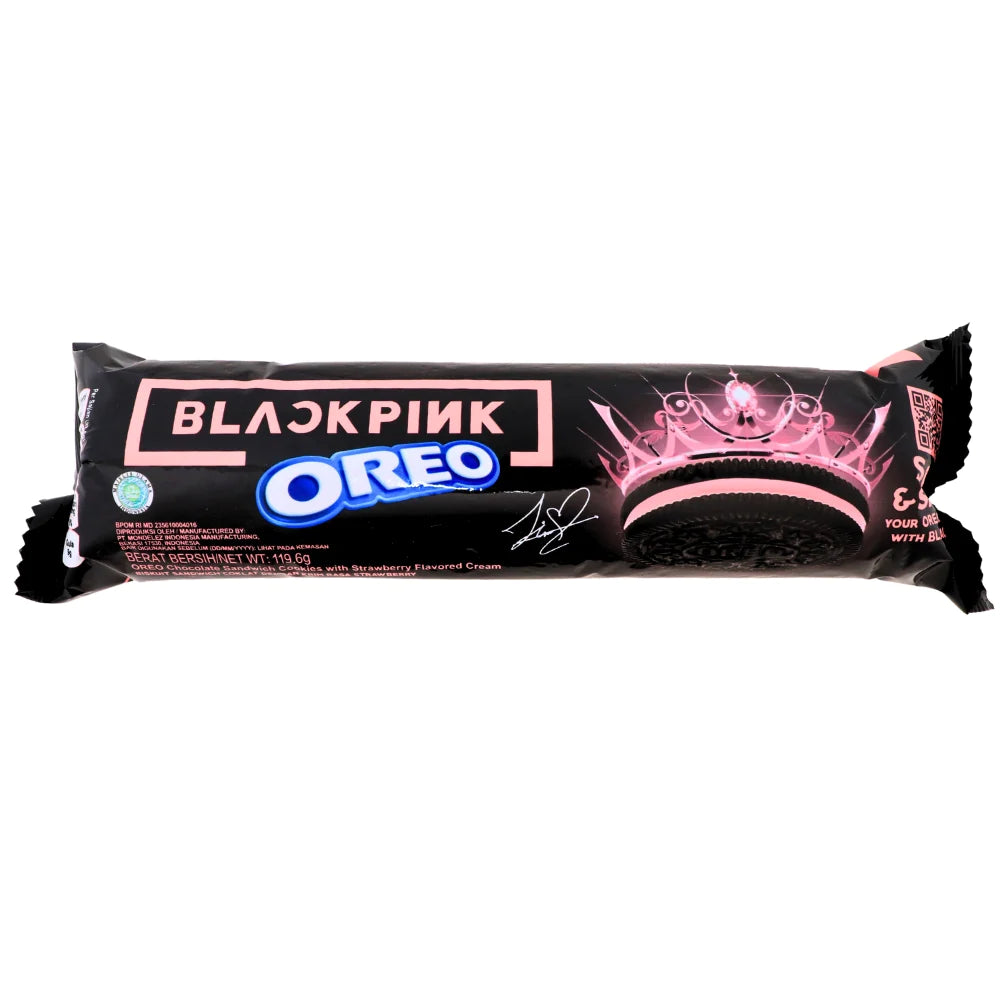 Halal Oreo Roll Black Pink 119.6g