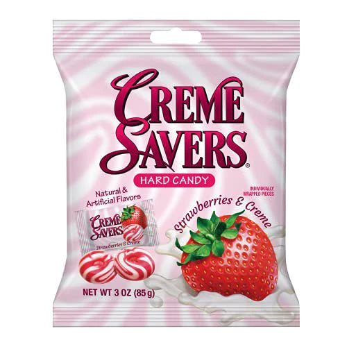 Creme Savers - Strawberry & Creme 85g
