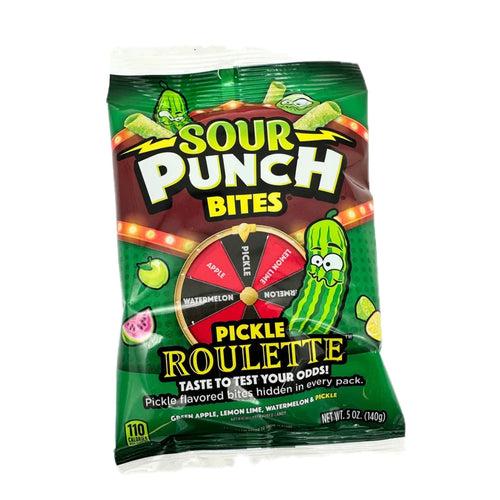 Sour Punch Bites - Pickle Roulette 5oz