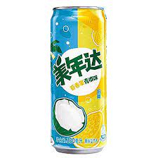 Mirinda Passion Fruit & Coconut Flavour 330ml