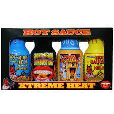 Ass Kickin' Hot Sauce Mini Bottle Xtreme Heat 4pack