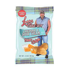 Larry the Cable Guy Tater Chips Cheddar & Sour Cream 3.5oz