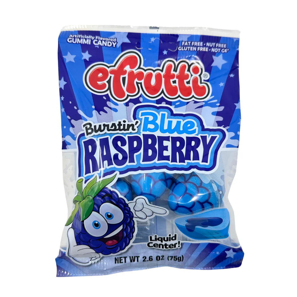 Efrutti - Burstin’ Blue Raspberry 74g