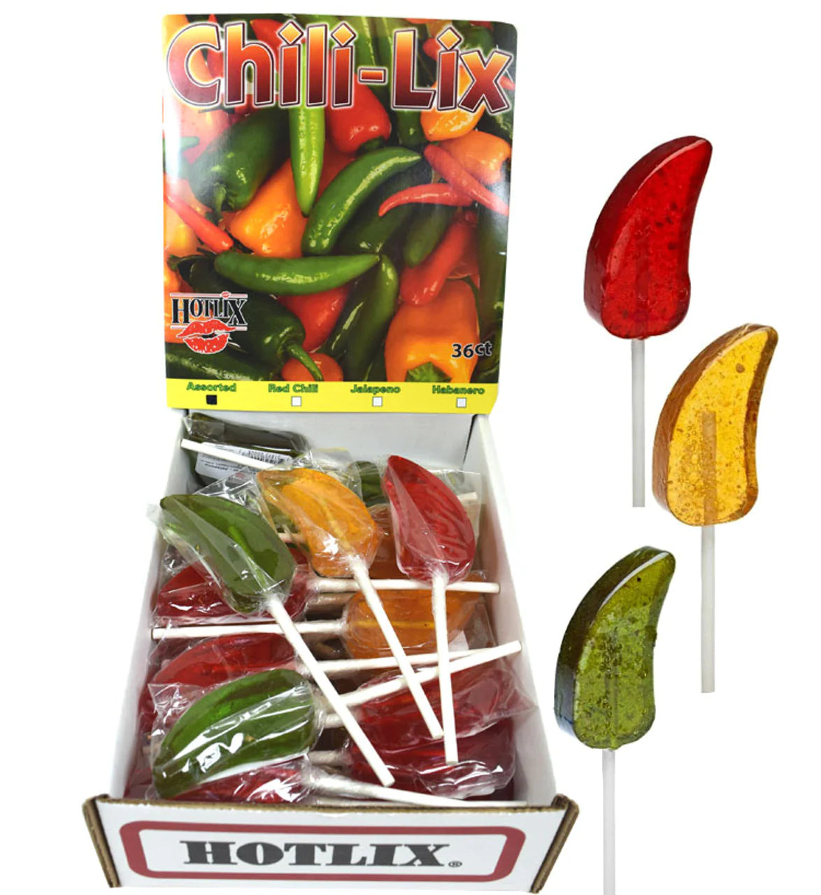 Hotlix Chili Lix Sucker Assorted