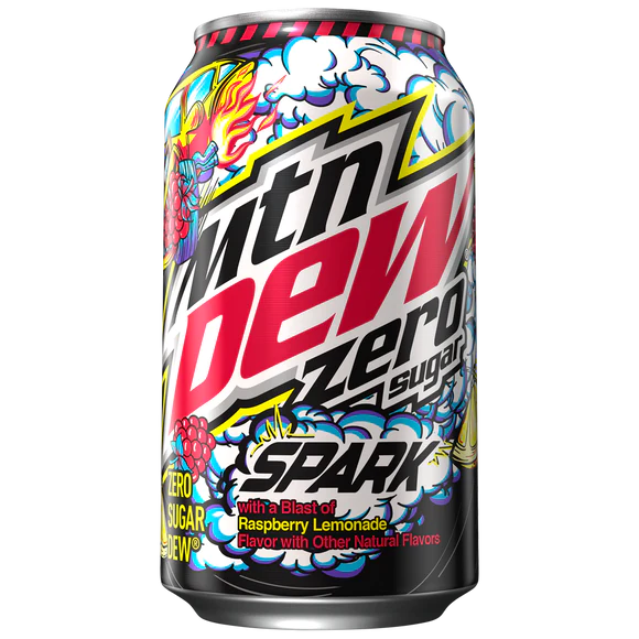 Mountain Dew Spark Zero Sugar 355ml US