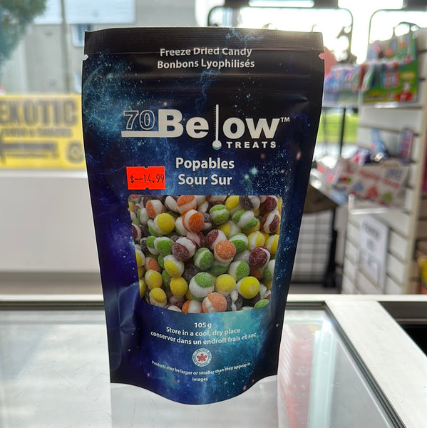 70 Below Treats Freeze Dried Skittles Sour 105g