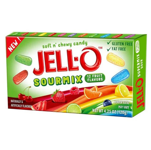 Jello Supermix Sour Candy 120g