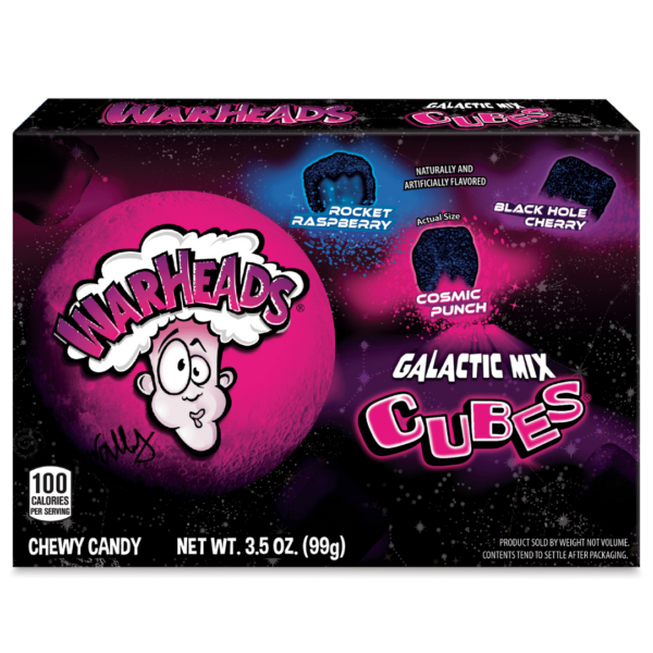 Warheads Galactic Cubes 3.5oz