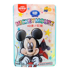 Amos Bandai 4D Mickey Mouse Gummies 60g