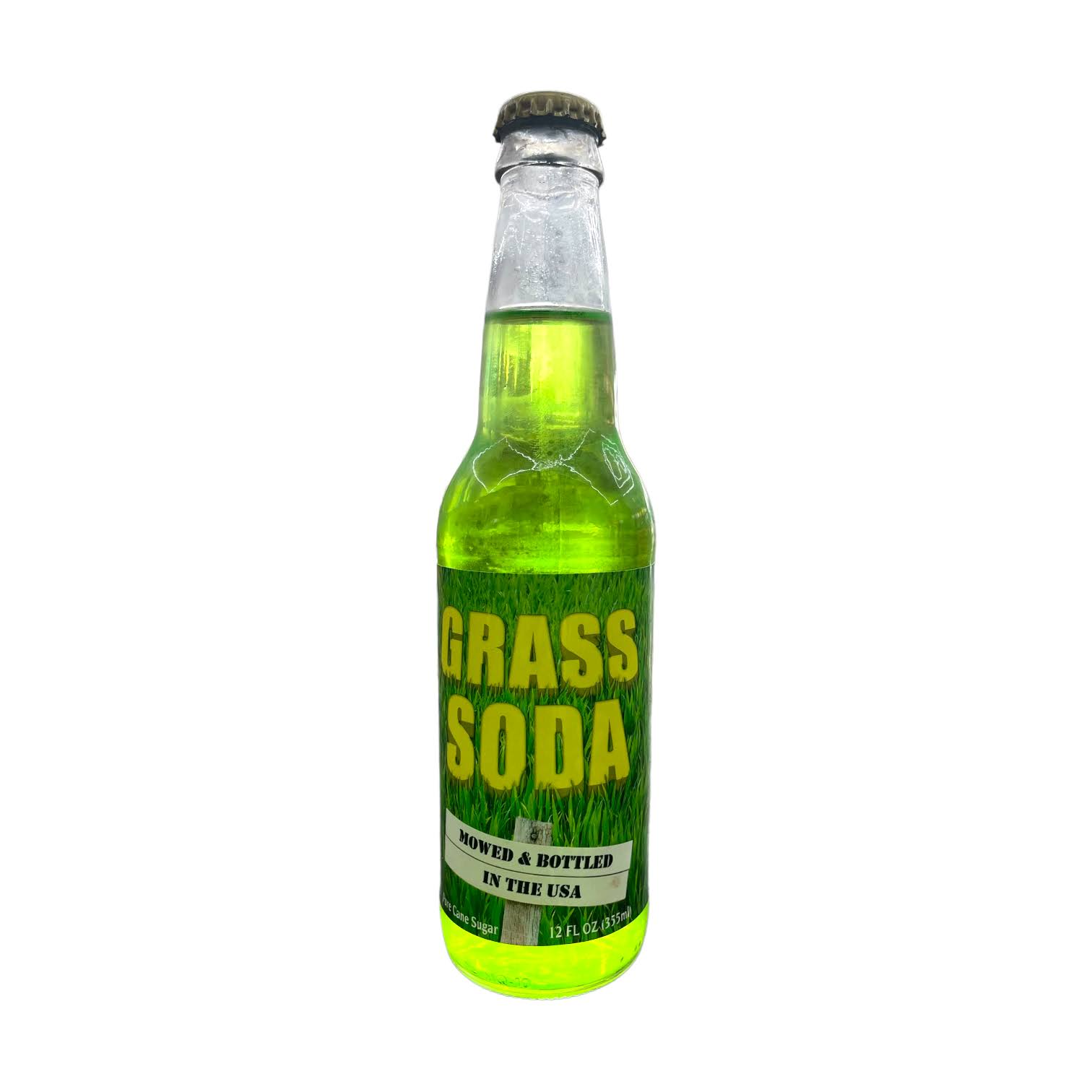 Rocket Fizz Grass Soda 12oz