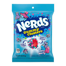 Nerds Gummy Clusters - Very Berry 142g (CAD)