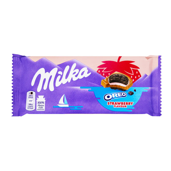 Milka KRAFT OREO Sandwich Strawberry 92g