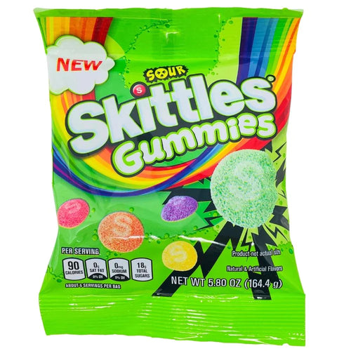 Skittles Gummies Sour 130g (CAD)