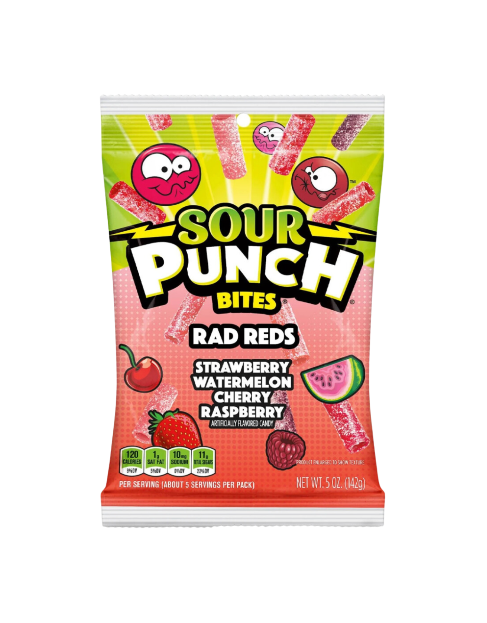 Sour Punch Bites - Rad Reds 5oz