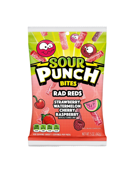 Sour Punch Bites - Rad Reds 5oz