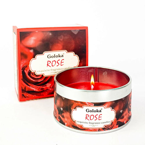 Goloka Red Rose Exquisite Fragrance Candles