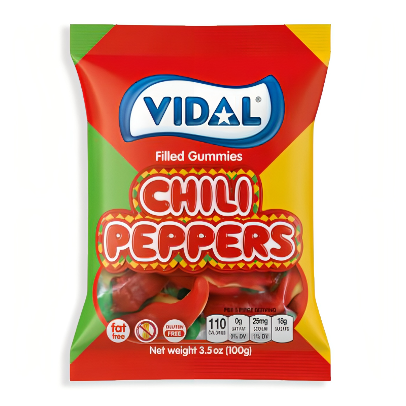 Vidal Spicy Chili Peppers 3.5oz