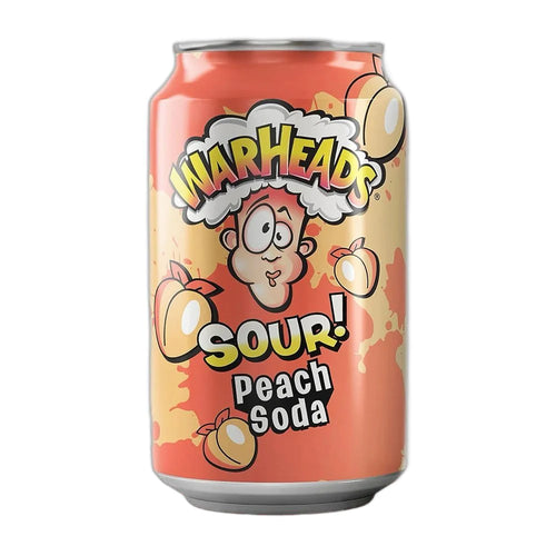 Warheads Soda - Sour Peach 355ml