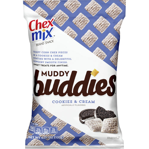 Chex Mix Muddy Buddies Cookies & Cream 4.5oz