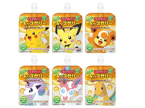 Taisho Seiyaku Lipovitan Kids Jelly POKEMON Mixed Fruit Flavor 125g