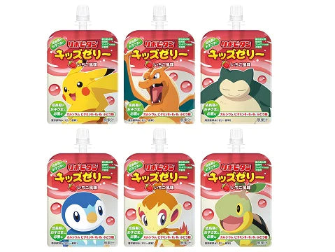 Taisho Seiyaku Lipovitan Kids Jelly POKEMON Strawberry Flavor 125g