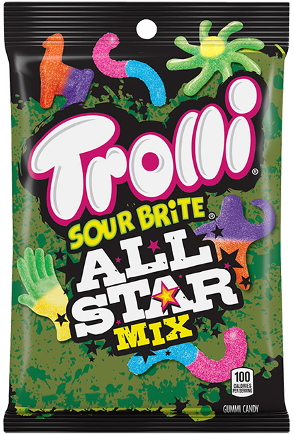 Trolli - Sour Brite All Star Mix 4.25oz