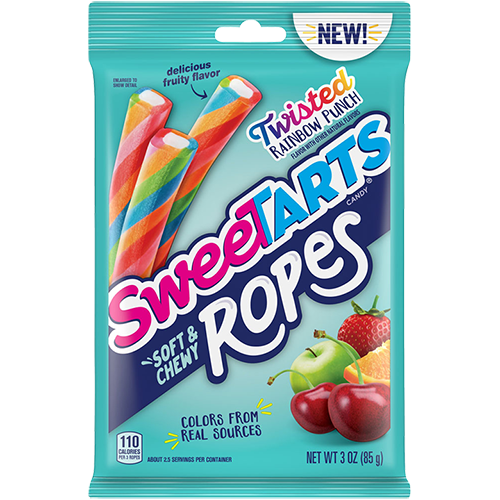 Sweetarts Ropes - Rainbow Punch 5oz