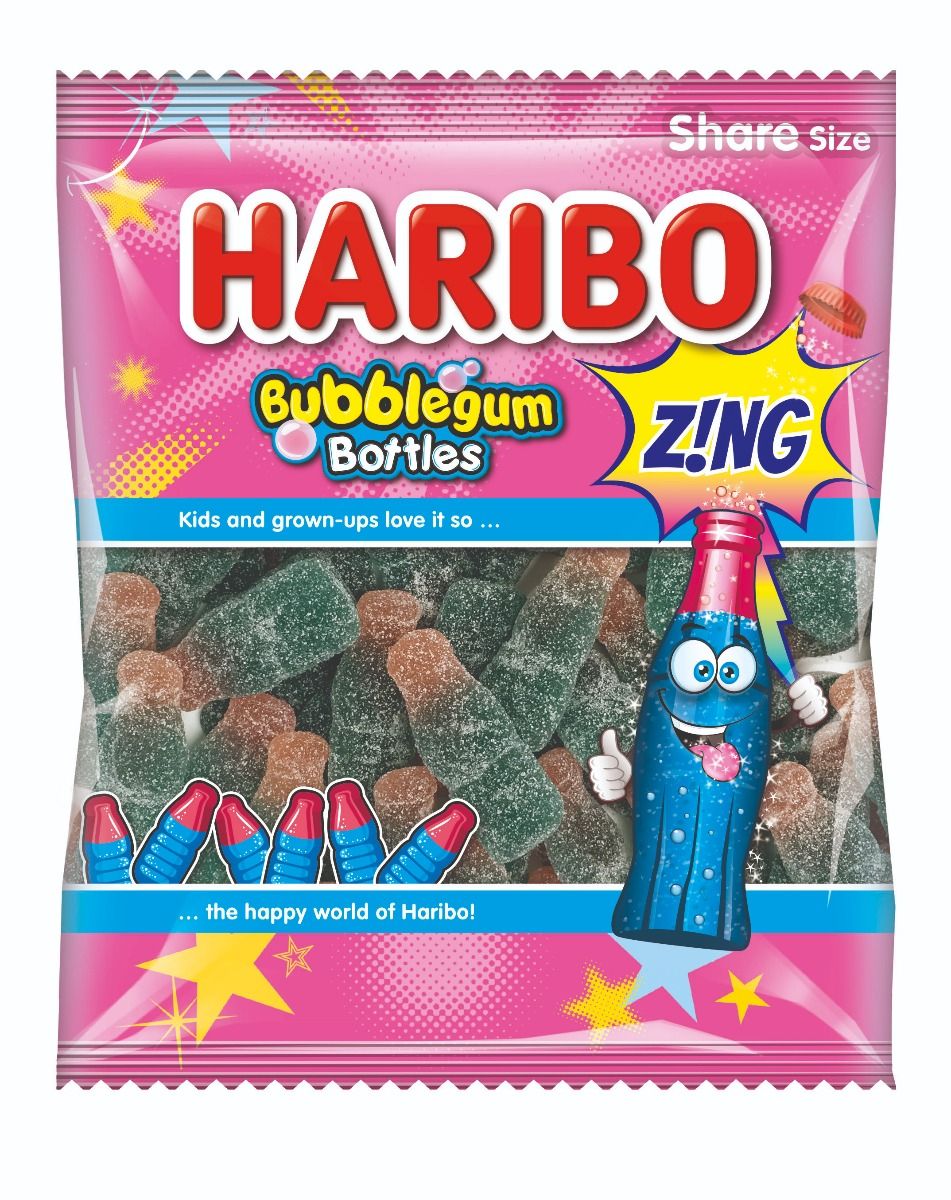 Haribo - Bubblegum Bottles UK