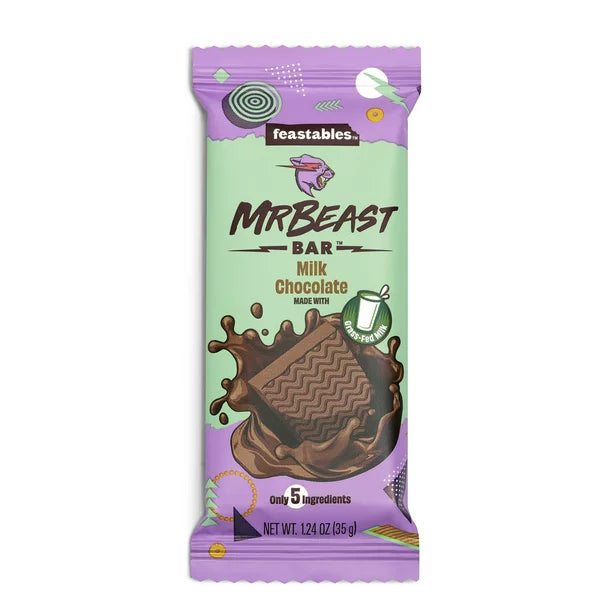 Feastables Mr Beast Bar Milk Chocolate 35g
