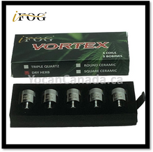 IFOG VORTEX DRY HERB COILS WITH SCREENED CAP – BOX OF 5