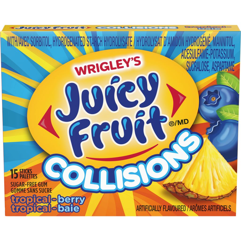 Juicy Fruit - Collisions Tropical Berry