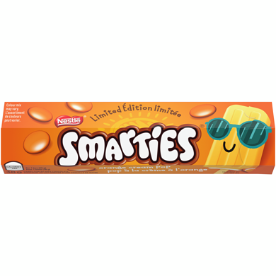 Smarties Orange Cream Pop 38g