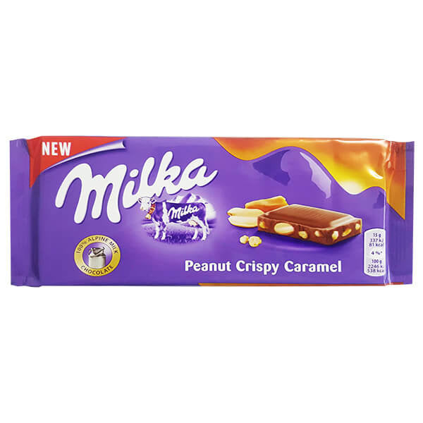 Milka - Peanut Crispy Caramel