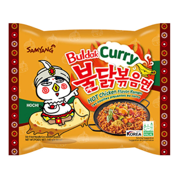 Buldak Ramen Noodles - Curry 140g