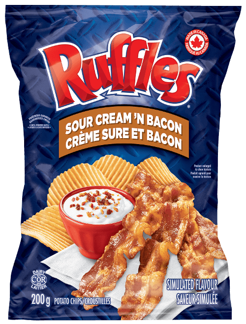 Ruffles - Sour Cream'n Bacon