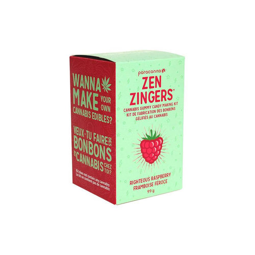Cannabis Gummy Candy Making Kit By Zen Zingers Righteous Raspberry Flavor