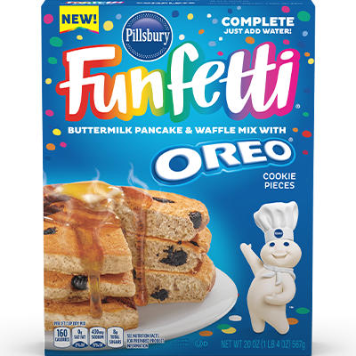 Funfetti OREO Pancake & Waffle Mix
